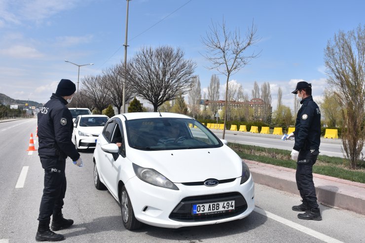 Afyonkarahisar'daki koronavirüs denetimleri vatandaşı memnun etti