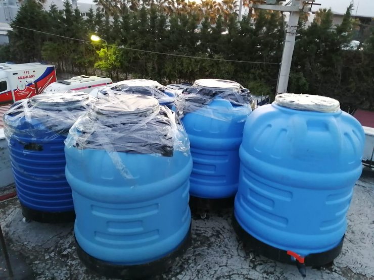 Hatay'da sahte dezenfektan operasyonu