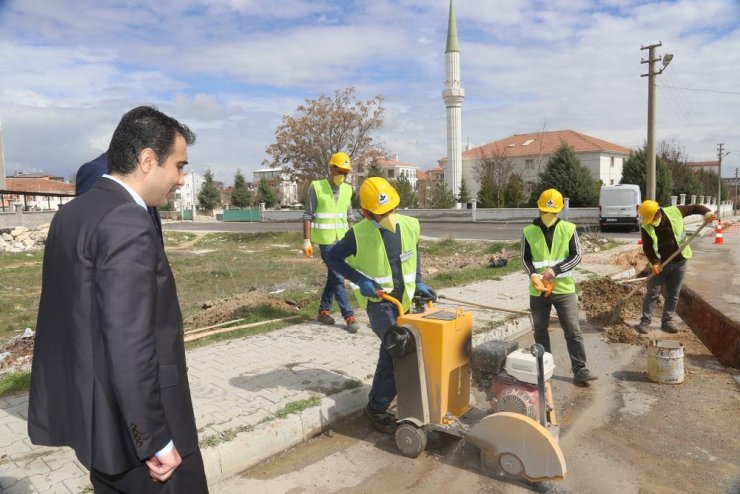 Karaman'da doğalgaz çalışmaları