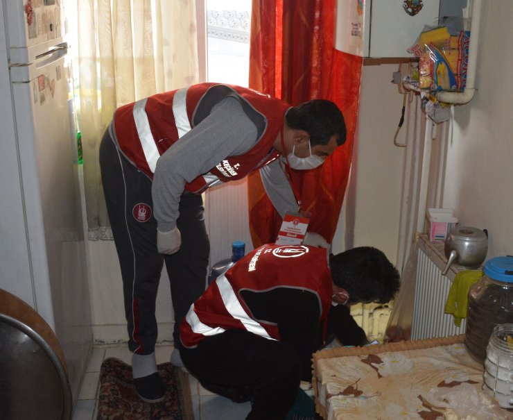 Keçiören'de Kovid-19 nedeniyle evlere teknik servis desteği