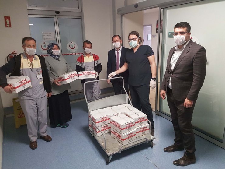 Pınarbaşı Belediyesinden sağlık çalışanlarına destek