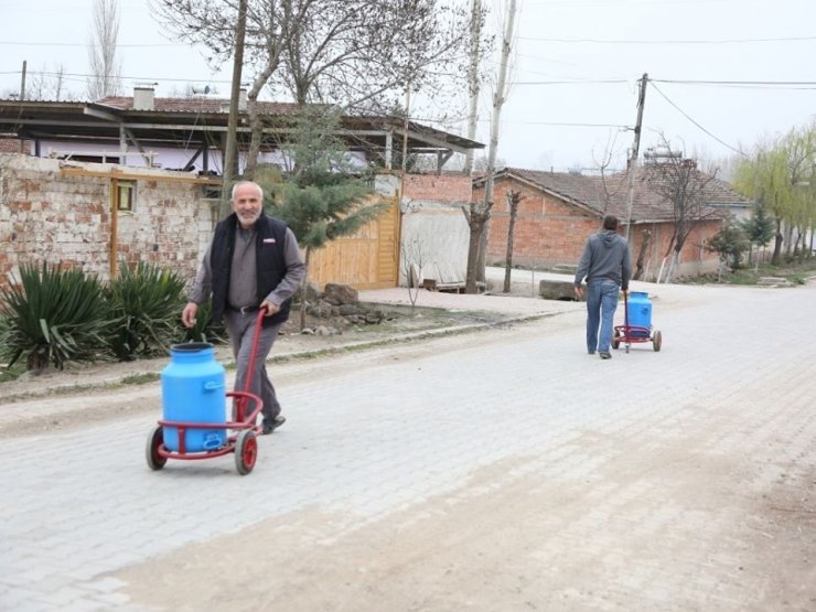 Doluca köyünde süt evi açıldı