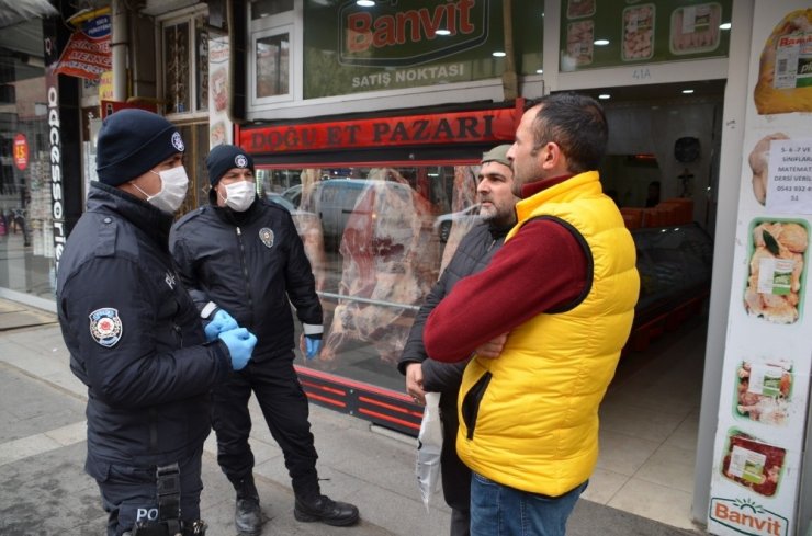 Kars Emniyet Müdürlüğü’nden koronavirüs tedbirleri