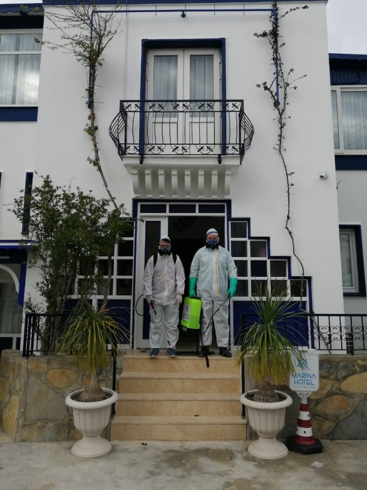 Muğla'da üç otel sağlık çalışanlarına tahsis edildi