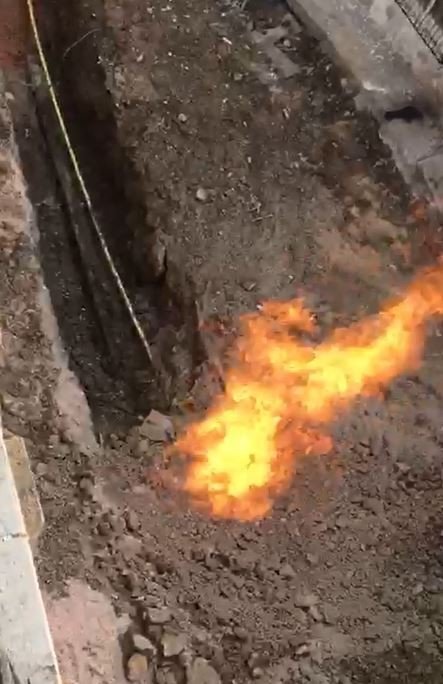 Tokat’ta korkutan anlar cep telefonu ile görüntülendi