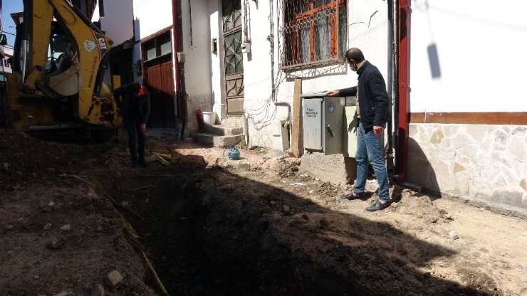Tokat’ta korkutan anlar cep telefonu ile görüntülendi