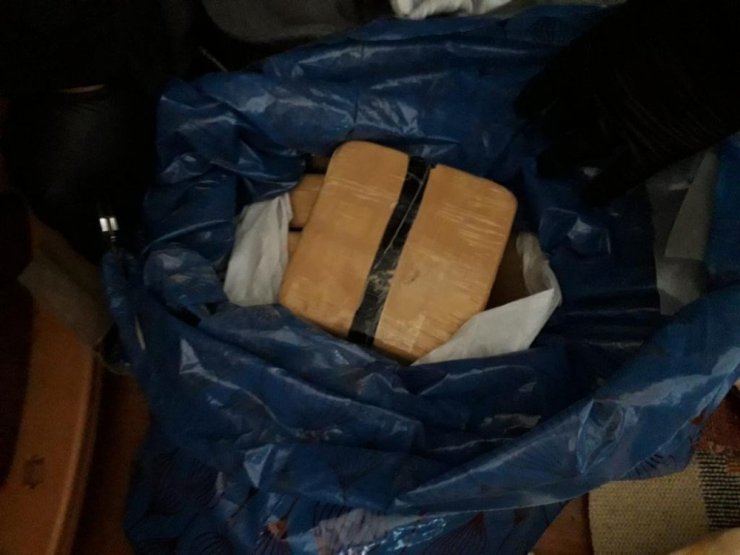 Plastik sebzelik içerisinde 5 kilo 630 gram eroin ele geçirildi
