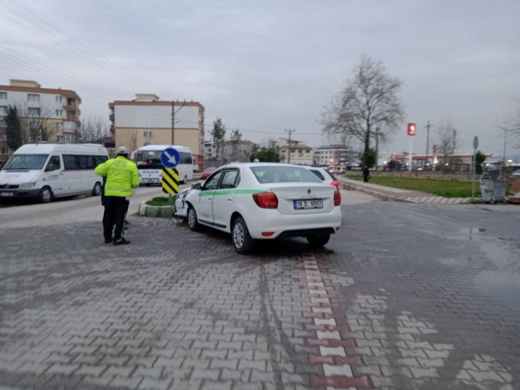 Bursa’da trafik kazası: 2 yaralı