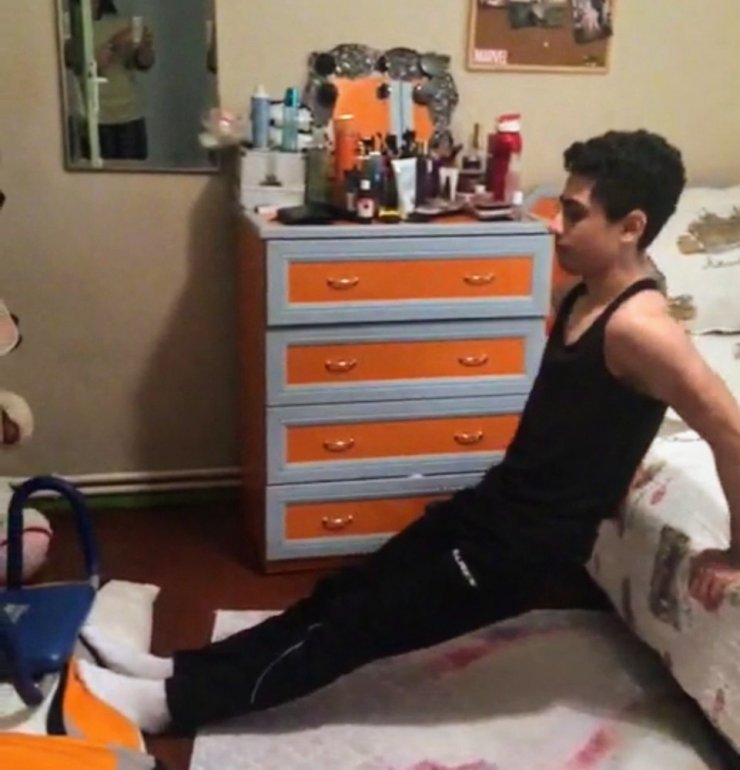 Yunusemreli güreşçiler antrenmanlarını aksatmıyor