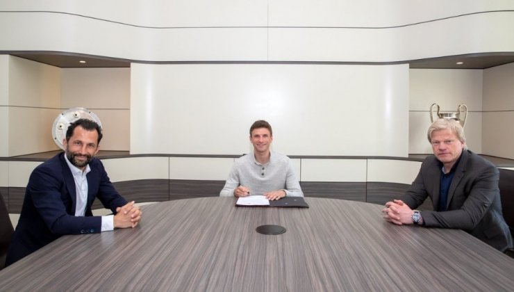 Thomas Müller, 2023’e kadar Bayern Münih’te