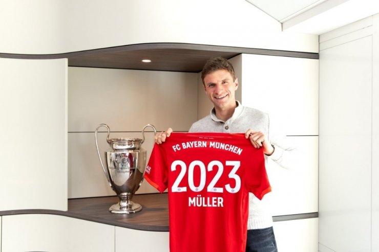 Thomas Müller, 2023’e kadar Bayern Münih’te