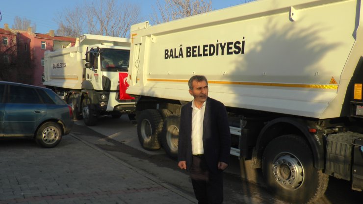 Bala Belediyesi araç filosunu güçlendirdi