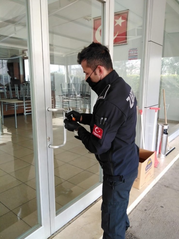 Zabıta ekipleri çalışmalarını sürdürüyor