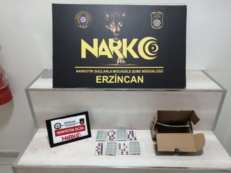 Erzincan’da 938,83 gram eroin ile 2,1 kilogram metamfetamin ele geçirildi
