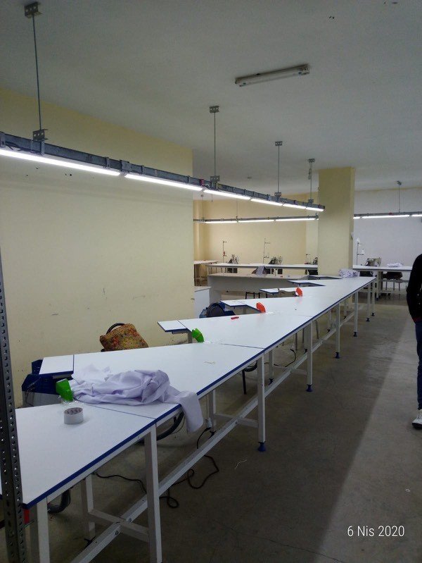 Gebze’de kaçak maske üretenlere baskın