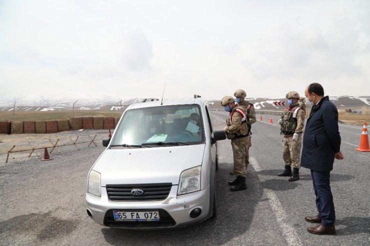 Başkale’de korona virüsü önlemleri