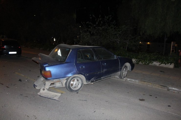 Alkol ve hız kazayı beraberinde getirdi