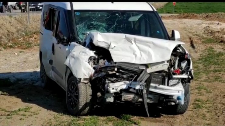 Çorum’da trafik kazası: 2 yaralı