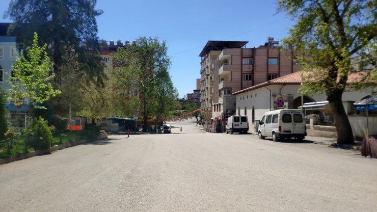 Yasak devrede, vatandaş evinde