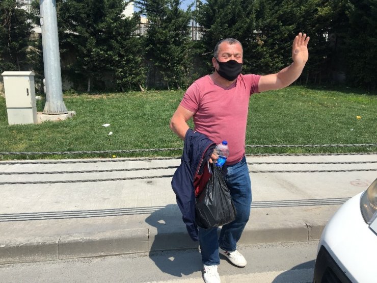 Sokağa çıkma yasağına uymayan alkollü sürücü pes dedirtti