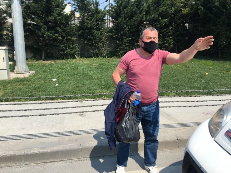Sokağa çıkma yasağına uymayan alkollü sürücü pes dedirtti