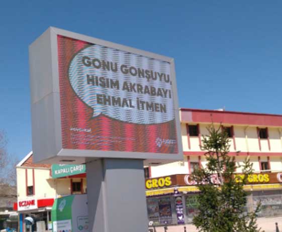 Konya Karatay Belediyesi reklam 3