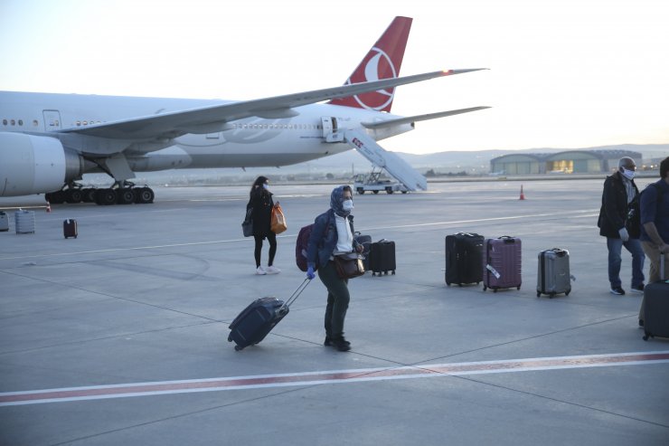 İngiltere'den gelen 349 kişi, Kırıkkale ve Kırşehir'de karantinaya alındı