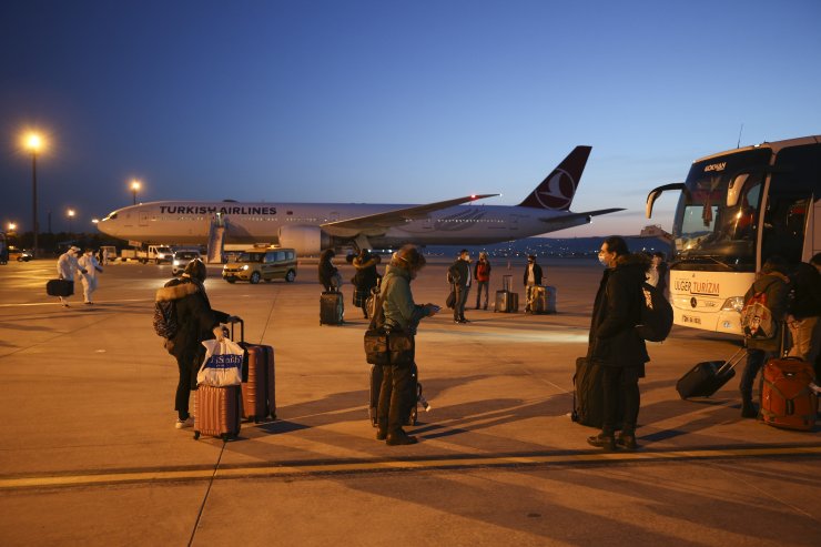 İngiltere'den gelen 349 kişi, Kırıkkale ve Kırşehir'de karantinaya alındı