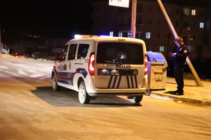 Karaman’da silahlı kavga çıktı 1 yaralandı