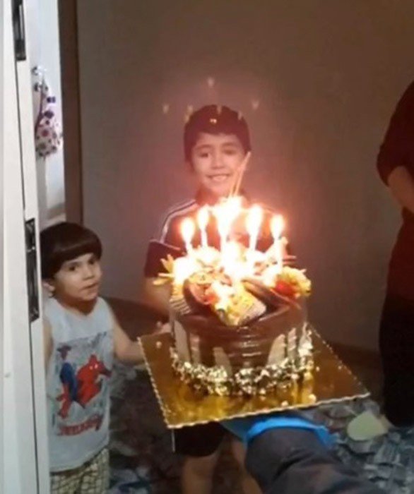 Konya polisinden minik Hakan'a doğum günü sürprizi