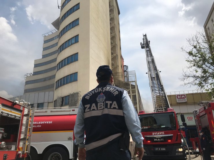 Gaziantep'de otel yangını