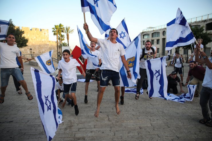 Yahudiler işgalin 53. Yılını kutladı