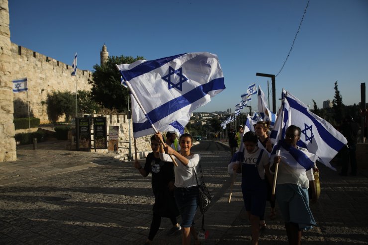 Yahudiler işgalin 53. Yılını kutladı