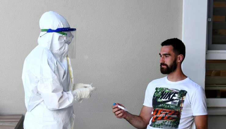 Konyaspor'da koronavirüs testleri testleri yapıldı
