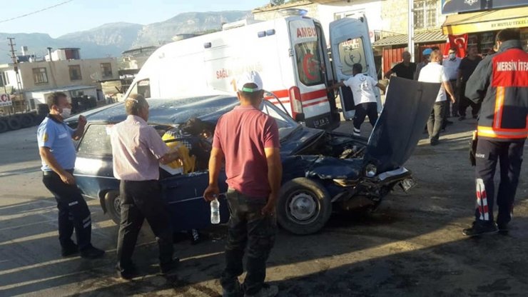 Karaman sınırında feci kaza! 6 kişi yaralandı