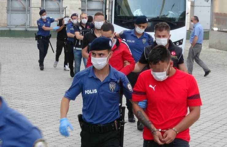 Samsun Merkezli Uyuşturucu Operasyonunda 33Kişi Gözaltına Alındı