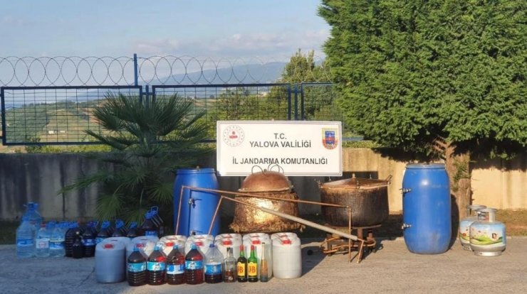 Yalova’da 5 Ton Kaçak İçki Ele Geçirildi