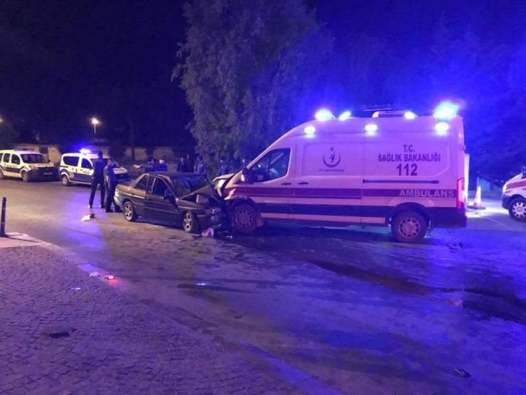 Konya meram yeni yolda ambulans kaza yaptı! 1 kişi öldü ve 6 kişi yarandı