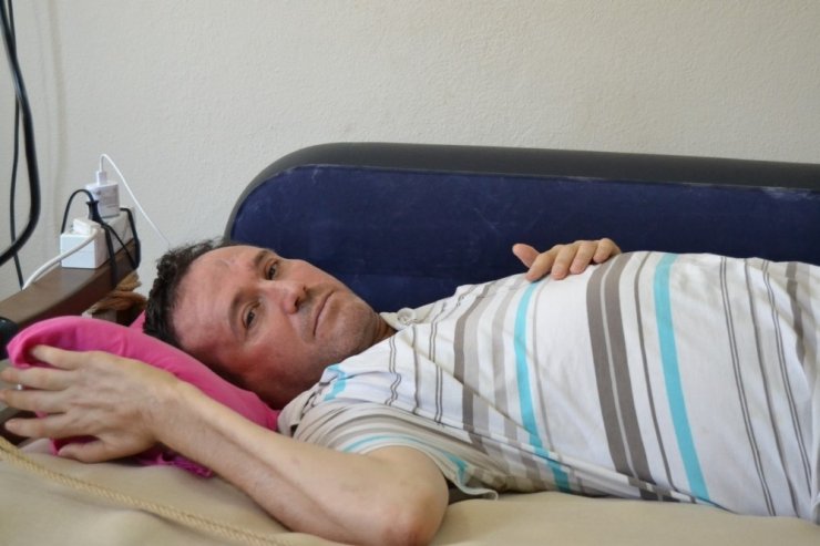 Manisa'da spor yaparken otomobilin çarptığı itfaiye eri şimdi yatağa mahkum oldu