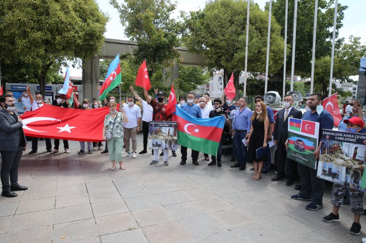 STK'lar Ermenistan'ın Azerbaycan'a saldırılarını protesto etti