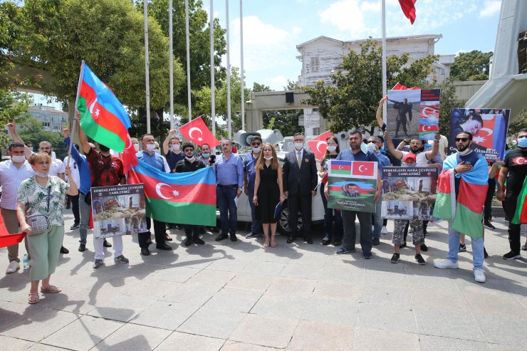 STK'lar Ermenistan'ın Azerbaycan'a saldırılarını protesto etti