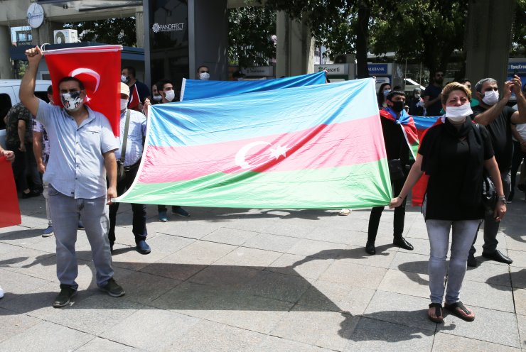 STK'lar Ermenistan'ın Azerbaycan'a saldırılarını protesto etti