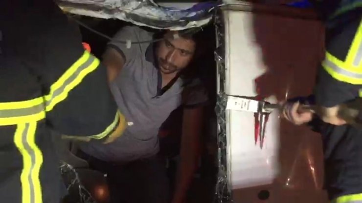 Hayatını kurtaran 112 ekibinden önce sigara molası istedi!