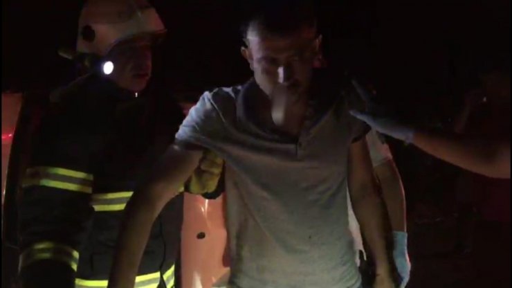 Hayatını kurtaran 112 ekibinden önce sigara molası istedi!