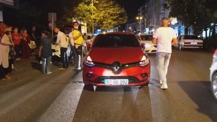 Eregli'de acı olay! Yola fırlayan 3 yaşındaki çocuğa otomobil çarptı