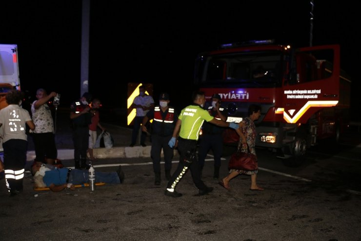 Bir kaza haberi da Manisa'dan! Kaza sonrası can pazarı
