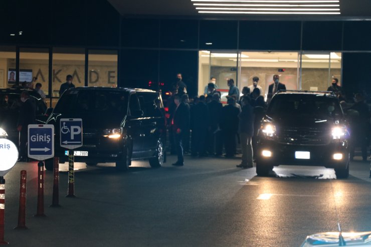 Cumhurbaşkanı Erdoğan kalp krizi geçiren yeğenini hastanede ziyaret etti