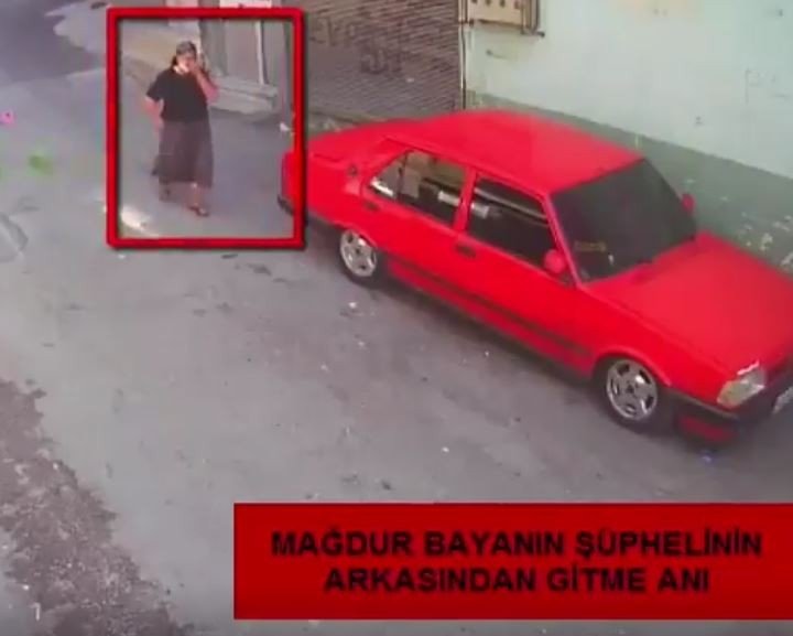 Gündüz vakti kapkaç yapan iki kişi kameralara yakalandı