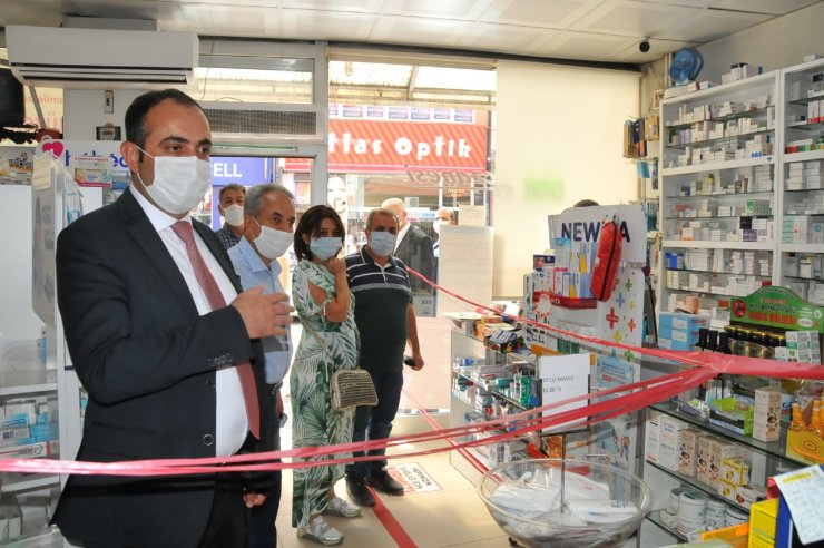 Akşehir'de koronavirüs denetimi