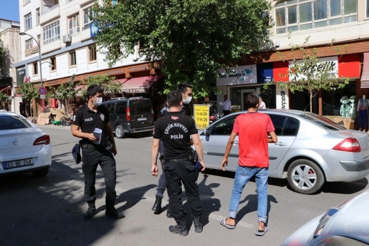 Vakaların arttığı Şanlıurfa’da bin personelle maske denetimi